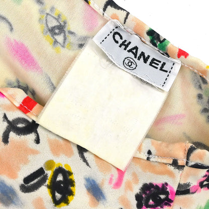 Chanel Sleeveless Cropped Tank Top White #38