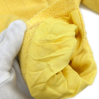Chanel 1998 Setup Suit Jacket Skirt Yellow #42