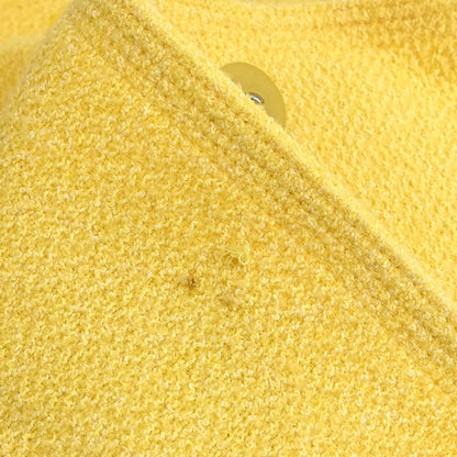 Chanel 1998 Setup Suit Jacket Skirt Yellow #42