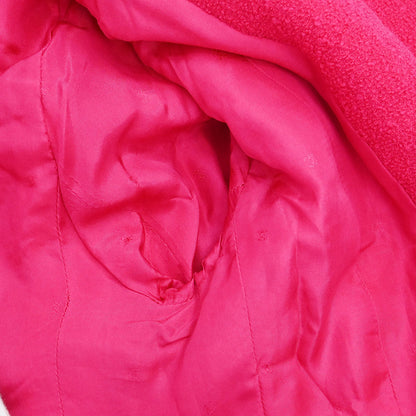 Chanel Setup Suit Jacket Skirt Pink Black #36
