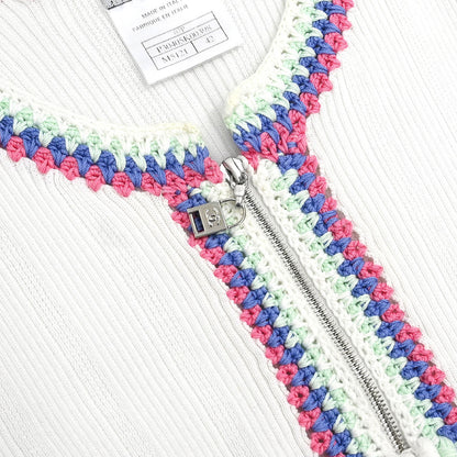 Chanel 2007 Sleeveless Top White #42