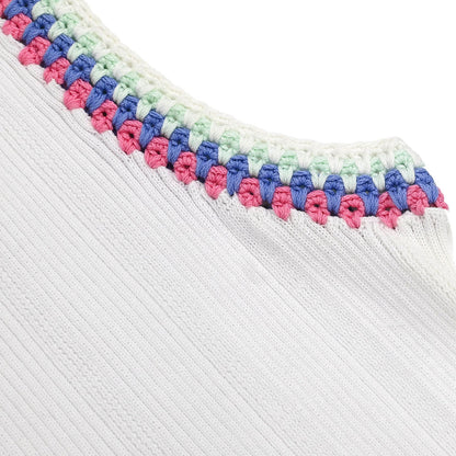 Chanel 2007 Sleeveless Top White #42