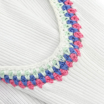 Chanel 2007 Sleeveless Top White #42