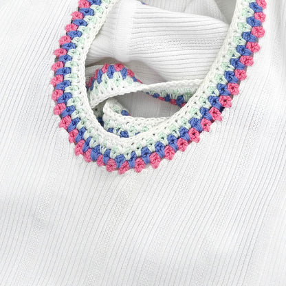 Chanel 2007 Sleeveless Top White #42