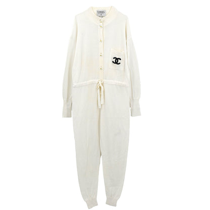 Chanel Jumpsuit White #38