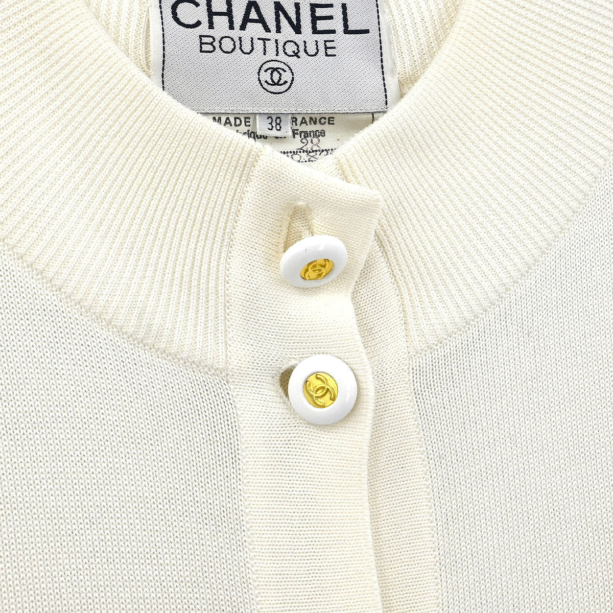 Chanel Jumpsuit White #38