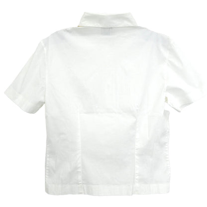Chanel 2000 Shirt Blouse White #42