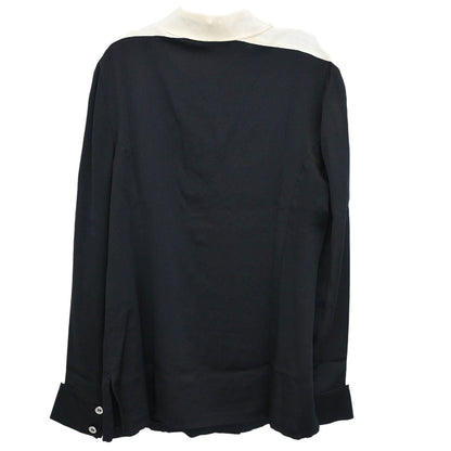 Chanel 1998 Blouse Shirt Black #44