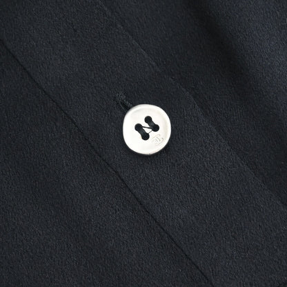Chanel 1998 Blouse Shirt Black #44