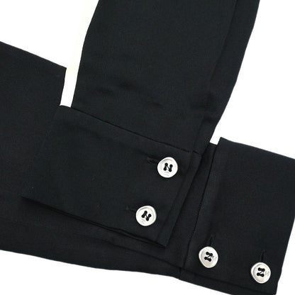 Chanel 1998 Blouse Shirt Black #44