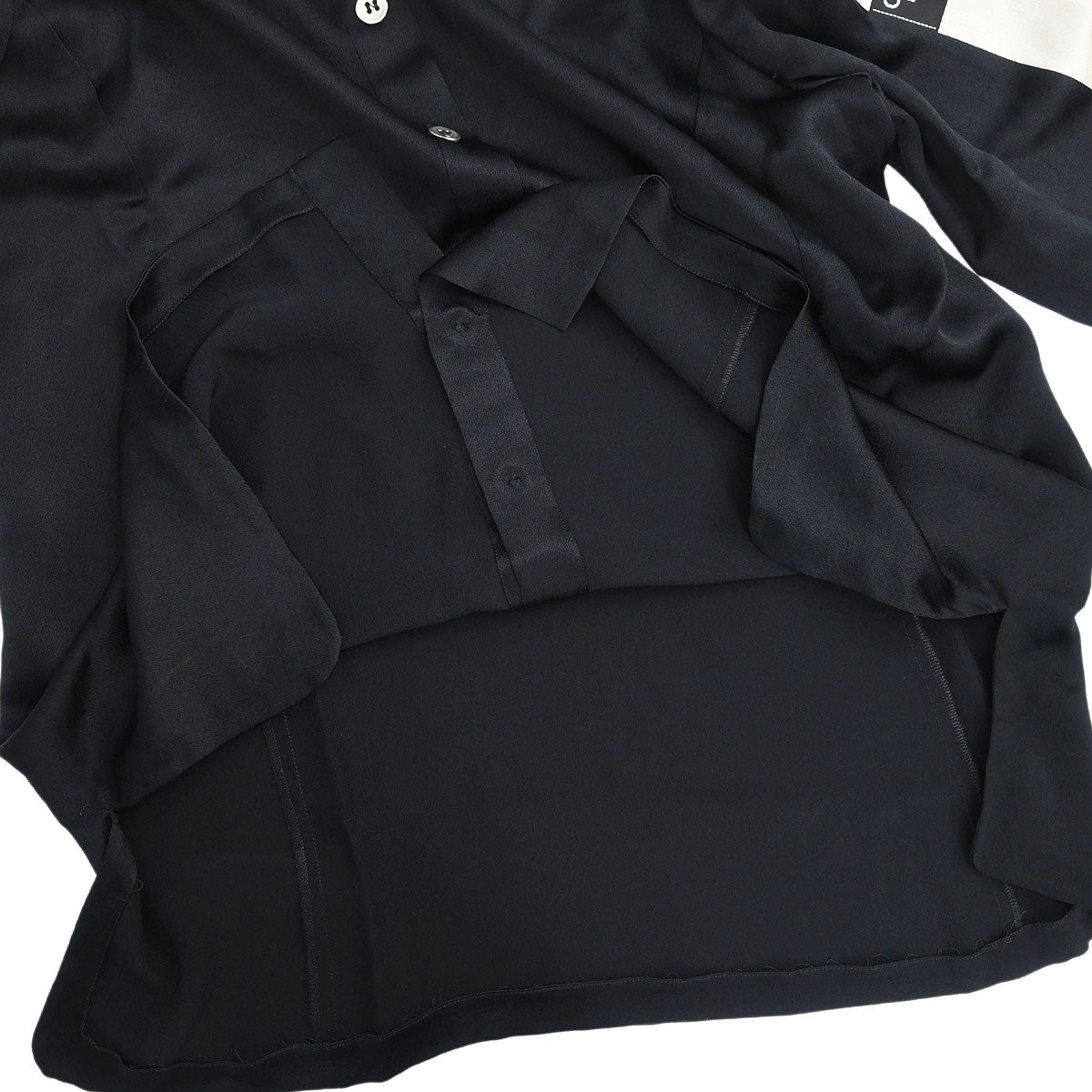 Chanel 1998 Blouse Shirt Black #44