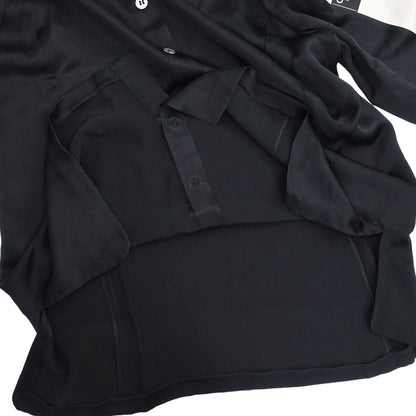 Chanel 1998 Blouse Shirt Black #44