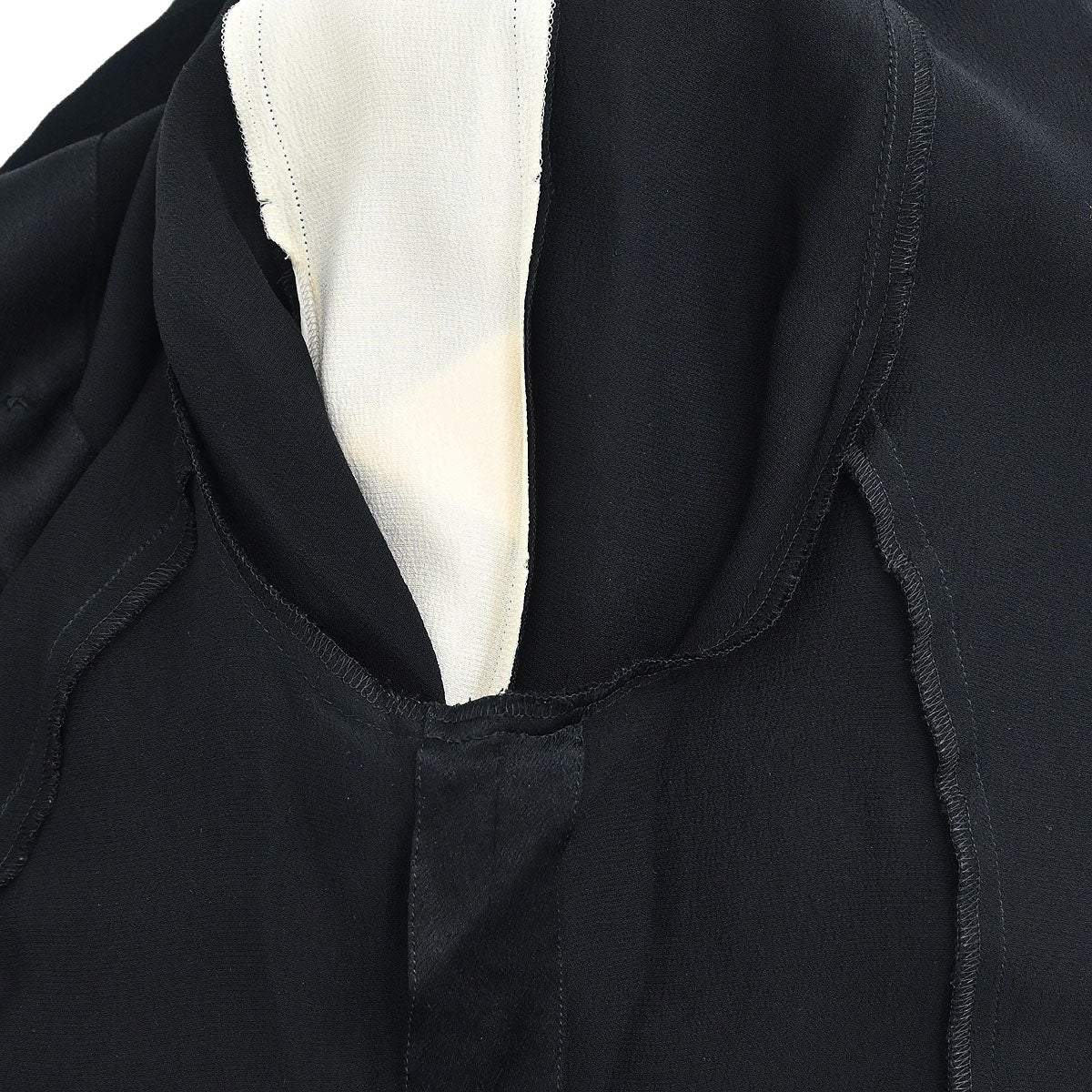 Chanel 1998 Blouse Shirt Black #44
