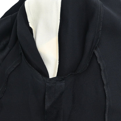 Chanel 1998 Blouse Shirt Black #44
