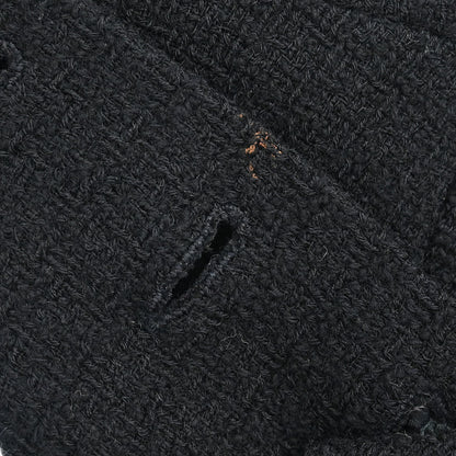 Chanel 1995 Setup Suit Jacket Skirt Black #40