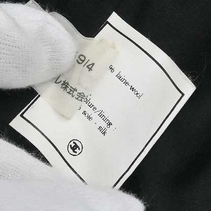 Chanel 1995 Setup Suit Jacket Skirt Black #40