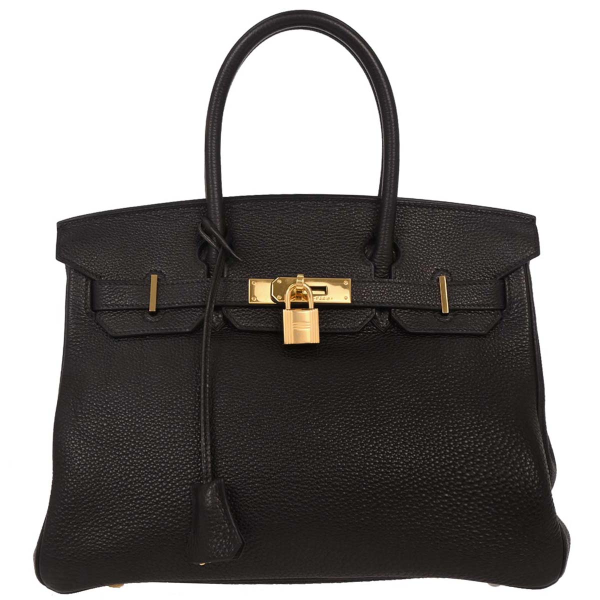 Hermes Black Togo Birkin 30 Handbag