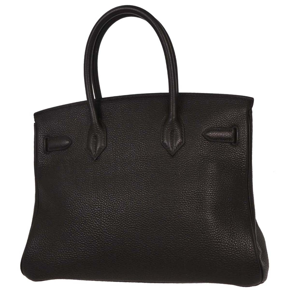 Hermes Black Togo Birkin 30 Handbag