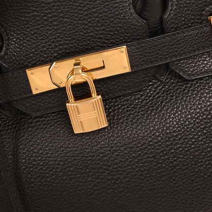 Hermes Black Togo Birkin 30 Handbag