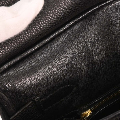 Hermes Black Togo Birkin 30 Handbag