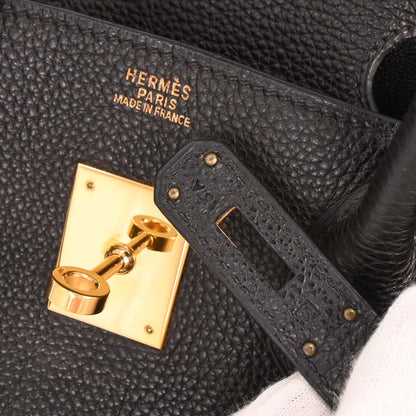 Hermes Black Togo Birkin 30 Handbag