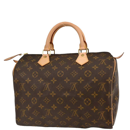Louis Vuitton 2004 Monogram Speedy 30 Handbag M41526