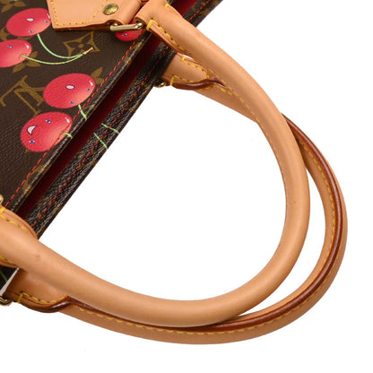 Louis Vuitton 2005 Monogram Cherry Sac Plat Tote Handbag M95010