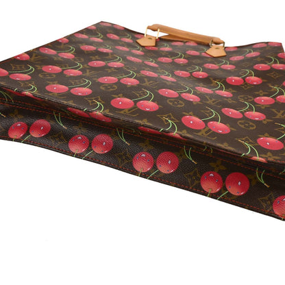 Louis Vuitton 2005 Monogram Cherry Sac Plat Tote Handbag M95010