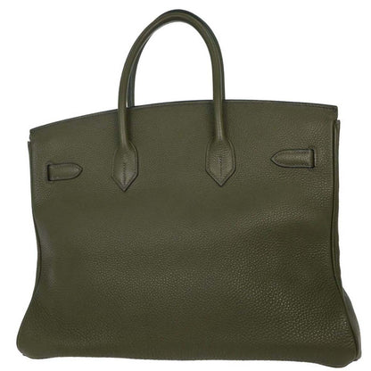 Hermes Olive Green Togo Birkin 35 Handbag