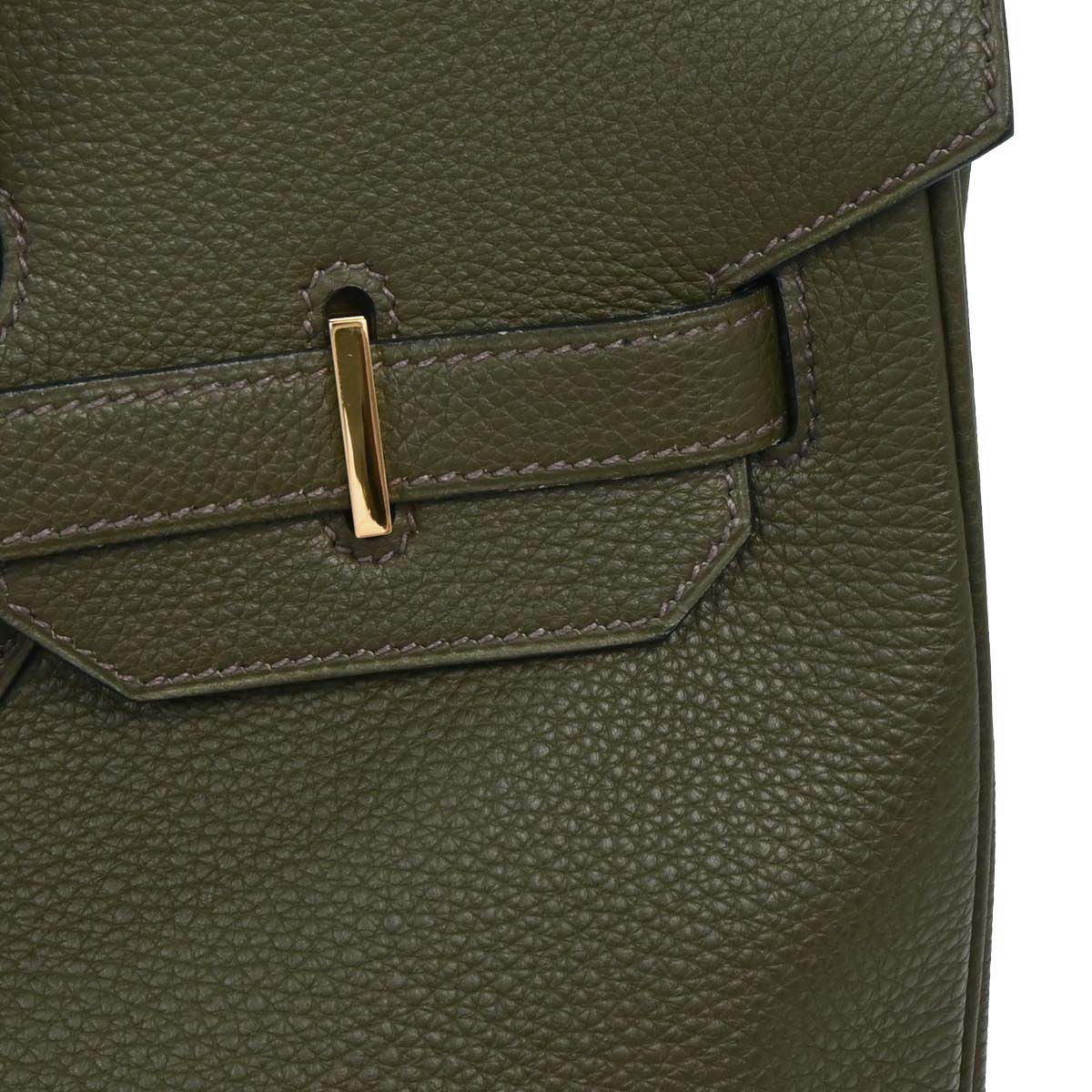 Hermes Olive Green Togo Birkin 35 Handbag