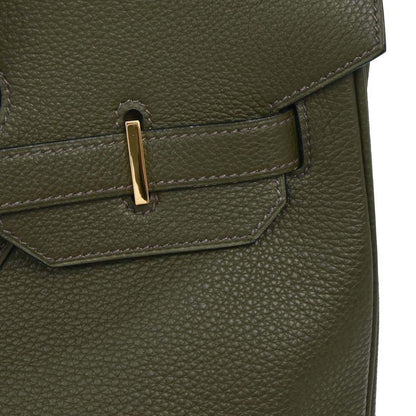 Hermes Olive Green Togo Birkin 35 Handbag