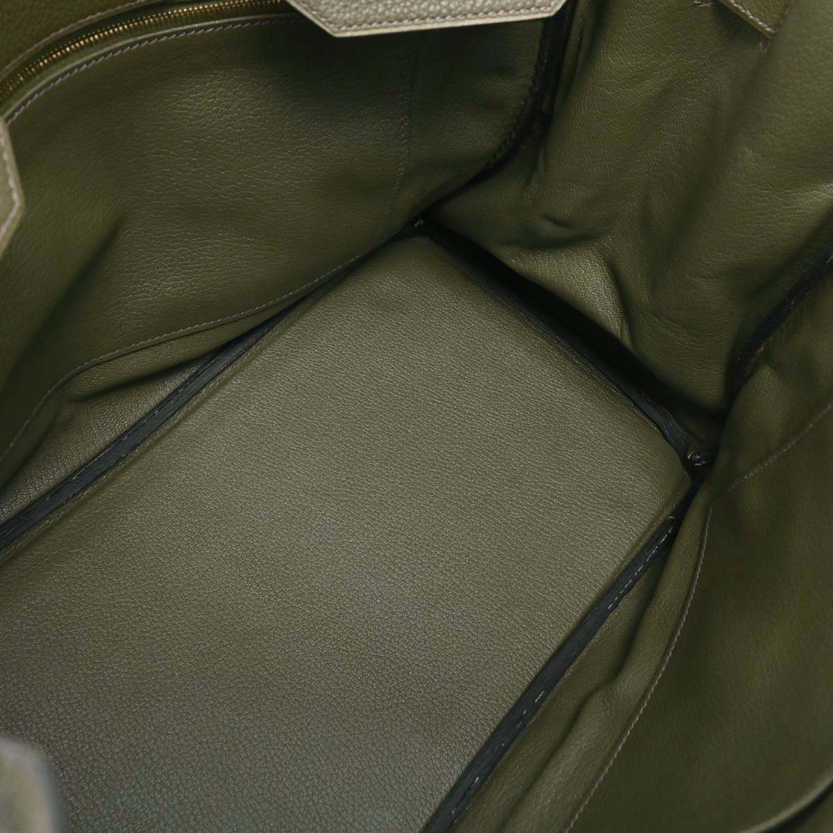 Hermes Olive Green Togo Birkin 35 Handbag