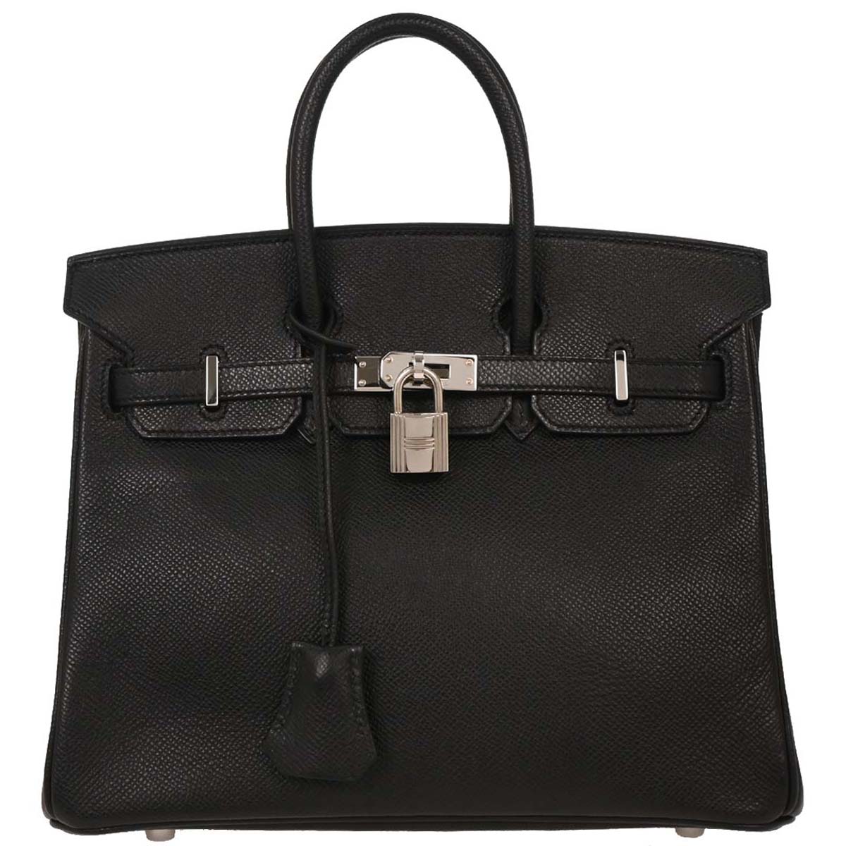 Hermes Black Epsom Birkin 25 Handbag