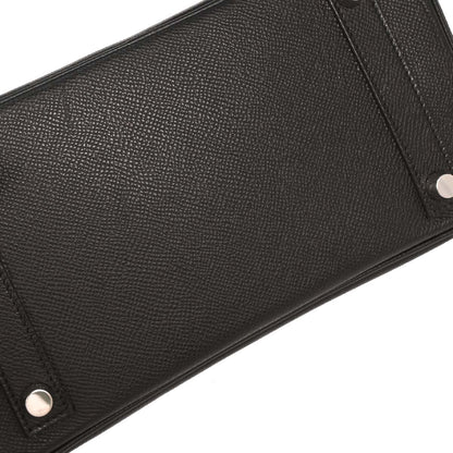 Hermes Black Epsom Birkin 25 Handbag