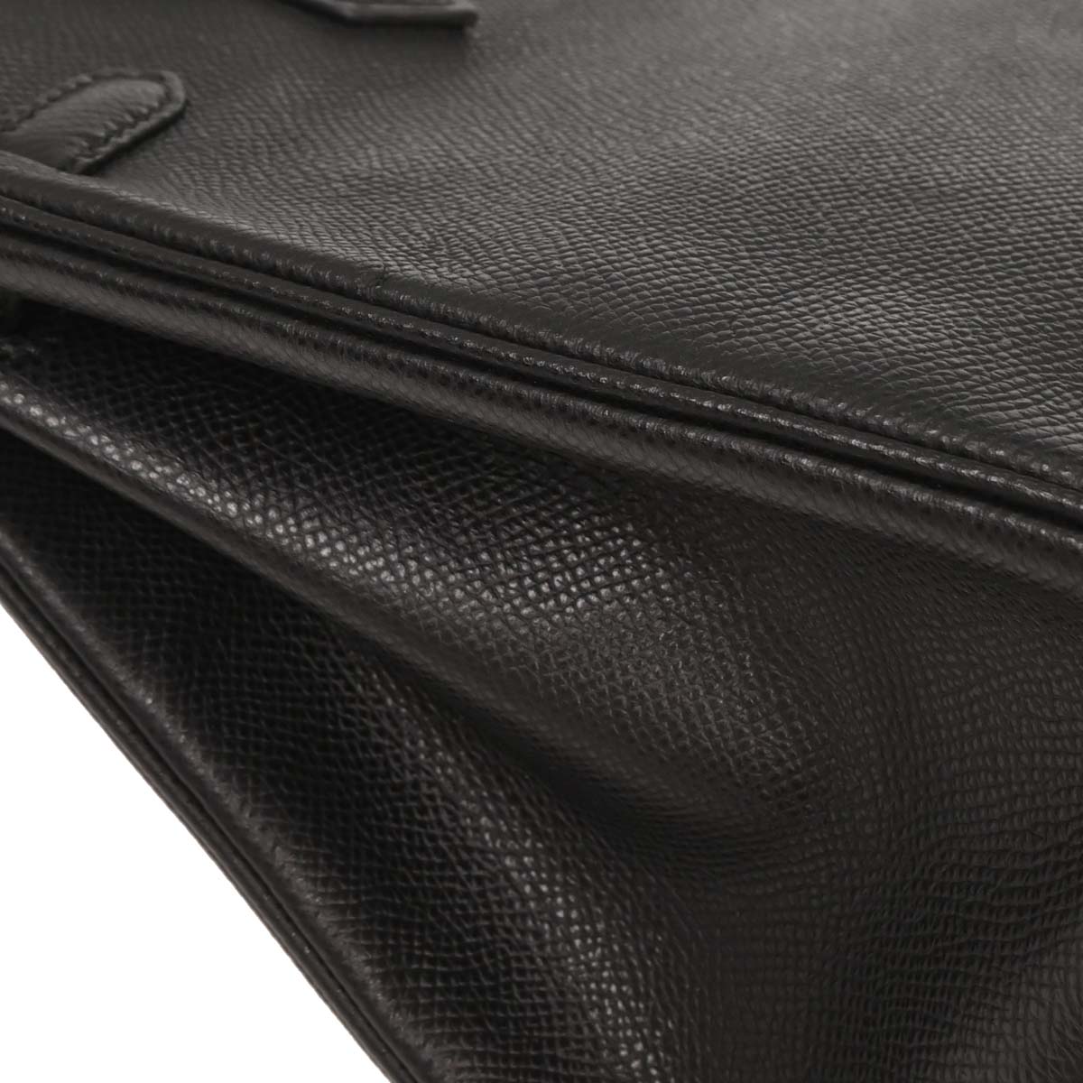 Hermes Black Epsom Birkin 25 Handbag