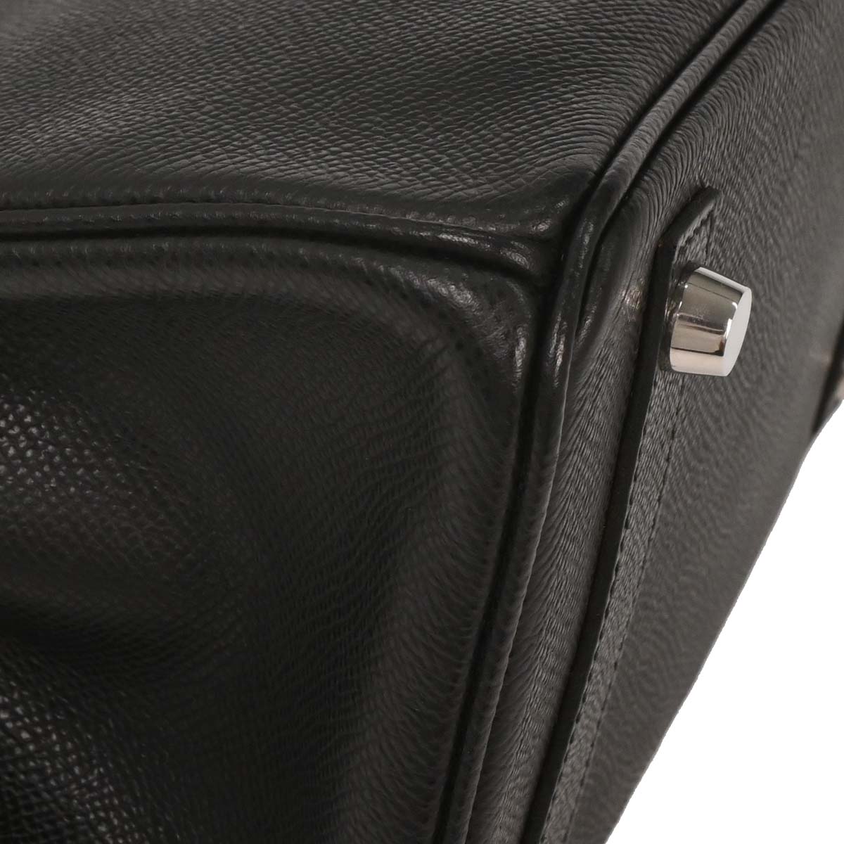 Hermes Black Epsom Birkin 25 Handbag