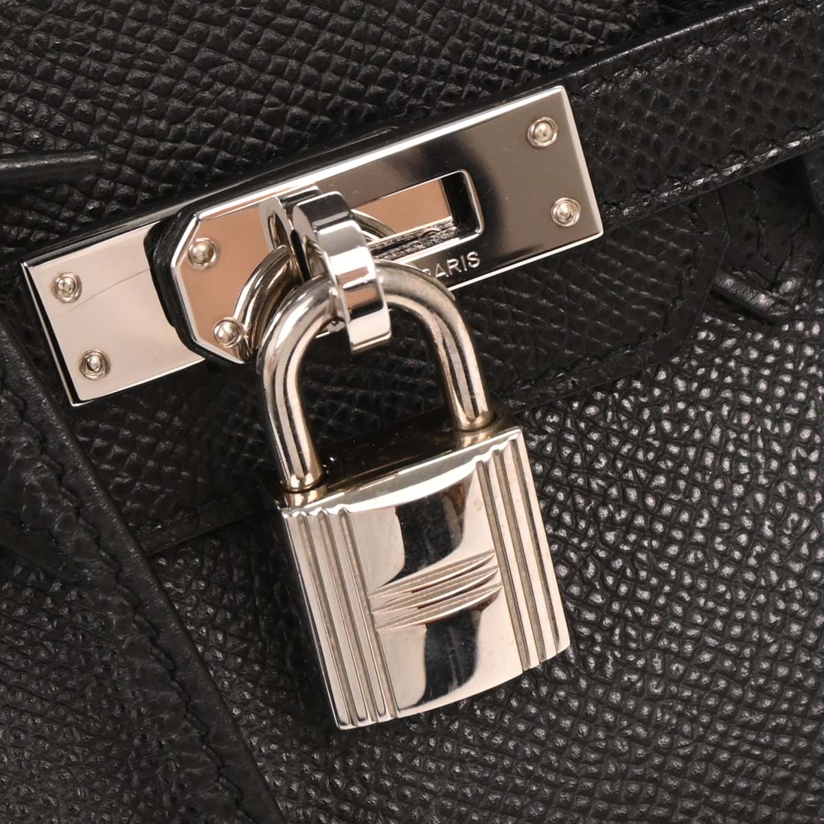 Hermes Black Epsom Birkin 25 Handbag