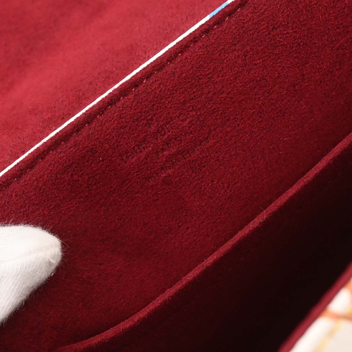 Louis Vuitton 2008 White Monogram Multicolor Beverly MM Handbag M40203