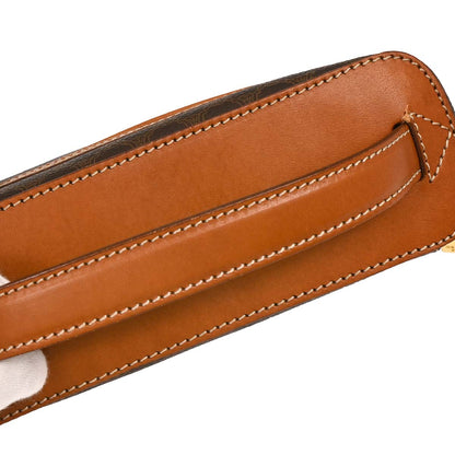 Celine Brown Macadam Vanity Handbag