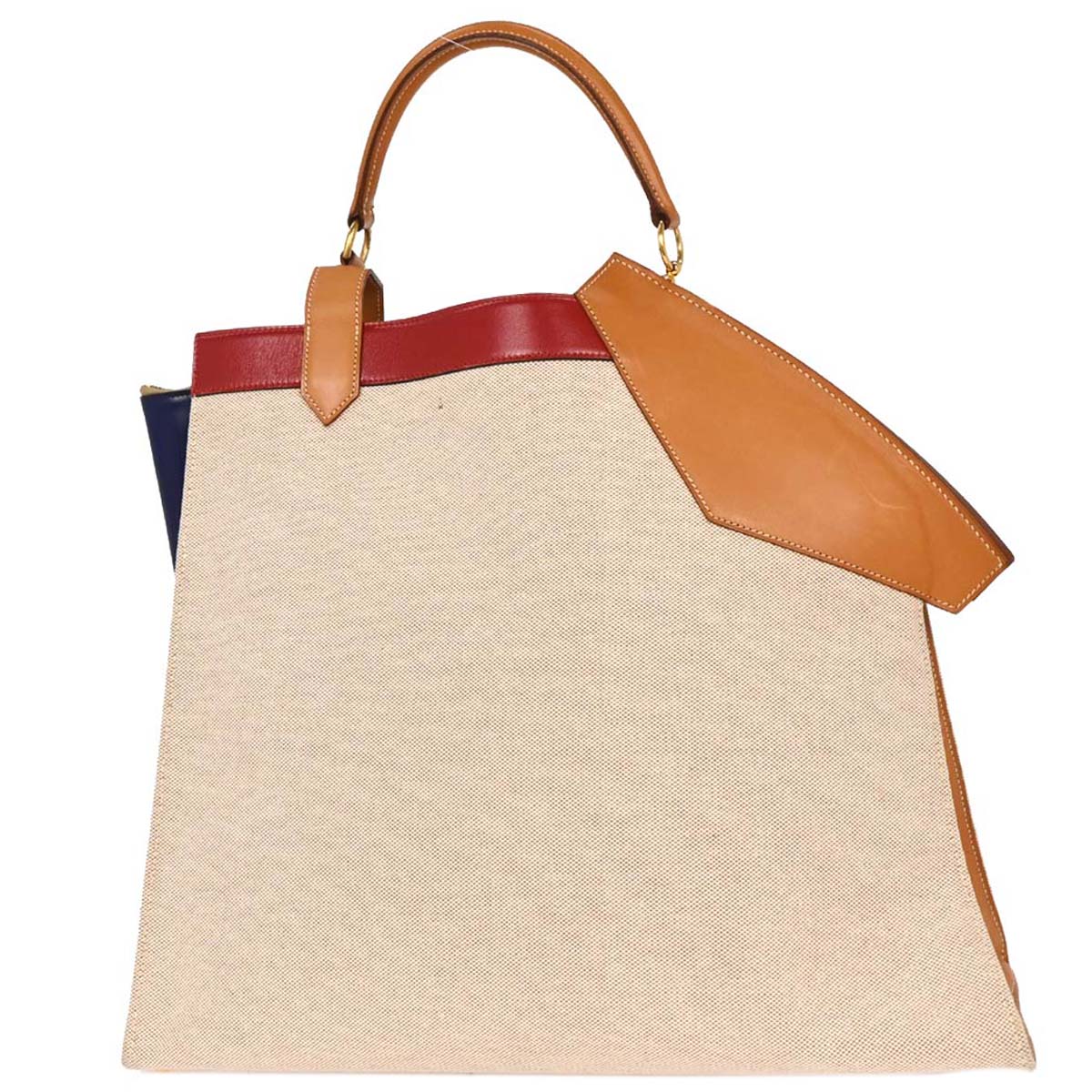 Hermes Natural Toile H Himalaya Handbag