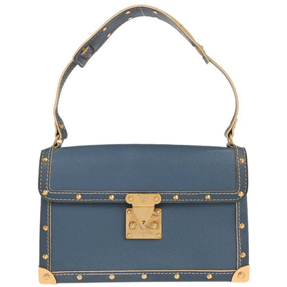 Louis Vuitton 2004 Blue Suhali L'aimable Handbag M92848
