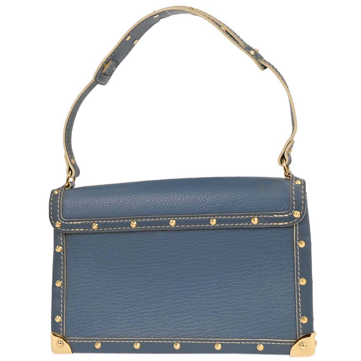 Louis Vuitton 2004 Blue Suhali L'aimable Handbag M92848