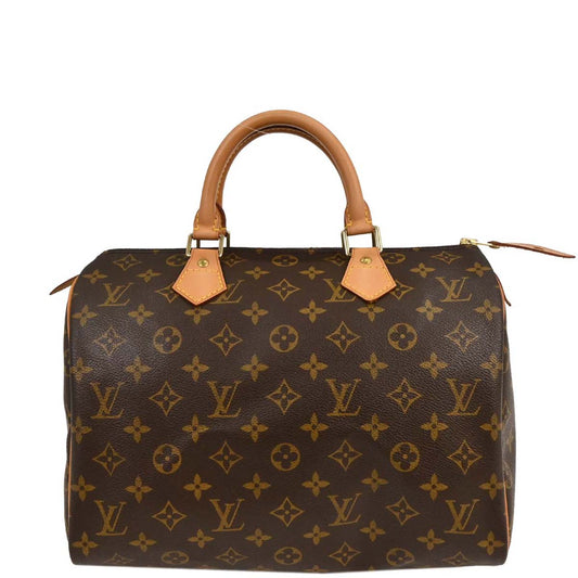 Louis Vuitton 2001 Monogram Speedy 30 Handbag M41526