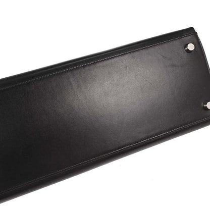 Hermes Black Box Calf Kelly 32 Retourne 2way Shoulder Handbag