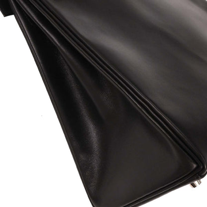 Hermes Black Box Calf Kelly 32 Retourne 2way Shoulder Handbag