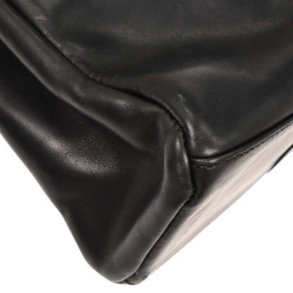 Hermes Black Evercalf Fourre Tout MM Tote Handbag