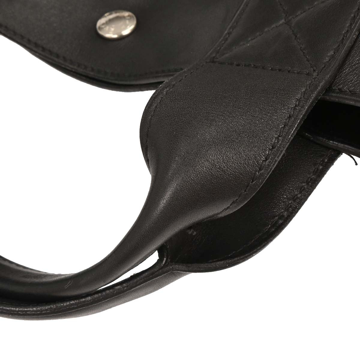 Hermes Black Evercalf Fourre Tout MM Tote Handbag