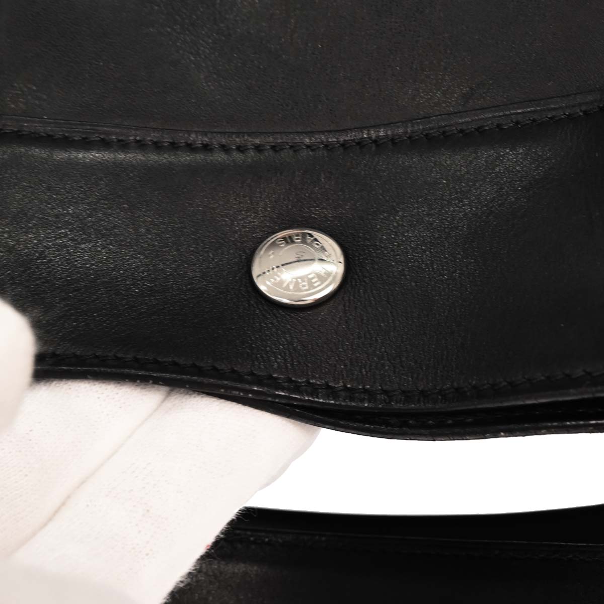 Hermes Black Evercalf Fourre Tout MM Tote Handbag