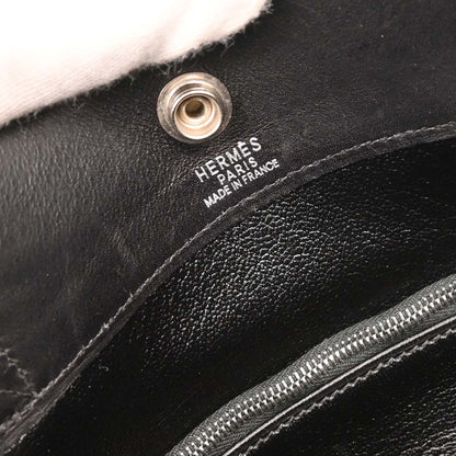 Hermes Black Evercalf Fourre Tout MM Tote Handbag