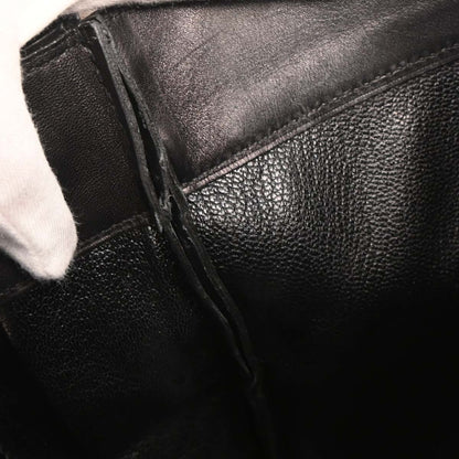 Hermes Black Evercalf Fourre Tout MM Tote Handbag